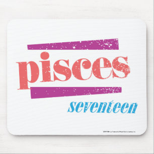 Fische LtPink Mousepad