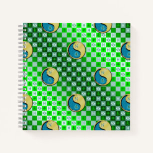 Fische & Metall Ziege Notizbuch