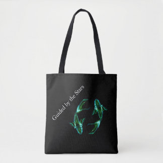 Fische – Minimalistischer Zodiac-Tote-Tasche Tasche