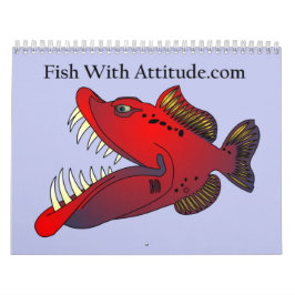 Fische mit Haltungs-Sammlung durch Mike Quinn Kalender