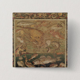 Fische, Mollusken und Krebstier Button