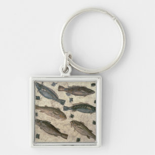 Fische (Mosaik) Schlüsselanhänger
