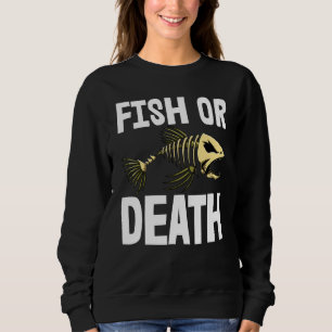 Fische oder T-Shirt Skelett Fische Knochen T-Shirt Sweatshirt