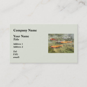 Fische - Schwarm von Koi': Visitenkarte