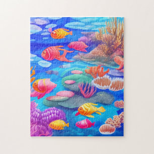Fische schwimmen unter Wasser