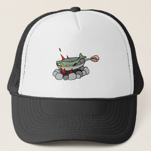 Fische Skillet Truckerkappe