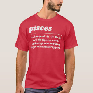 Fische SternzeichenHumorvolles Gesign 1 T-Shirt