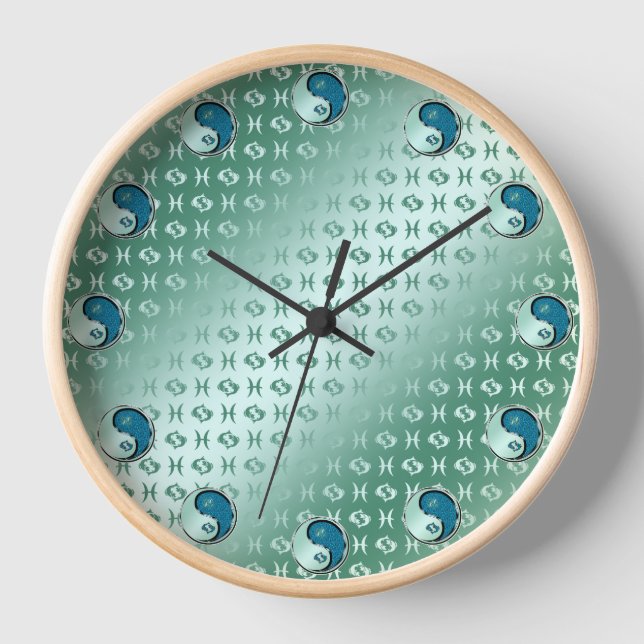 Fische Uhr (Vorderseite)