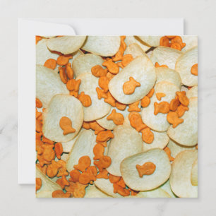 Fische und Chips Einladung