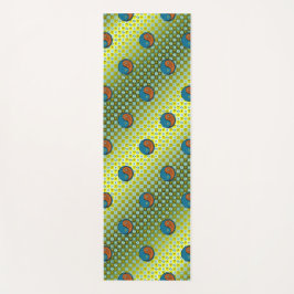 Fische und Holzfresser Yogamatte