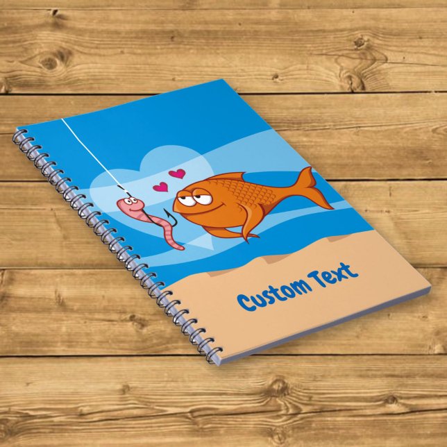 Fische und Köder in Lieben Notizblock (Von Creator hochgeladen)