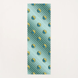 Fische und Metallschlange Yogamatte