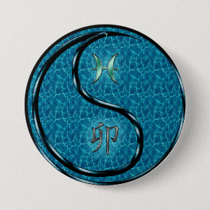 Fische & Wasser Kaninchen Button