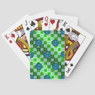 Fische & Wasser Ziege Spielkarten