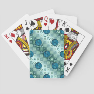 Fische & Wasserschlange Spielkarten