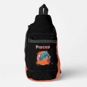 Fische-Zodiac-Horoskop Wasser Astrologie Zeichen Crossbody Bag