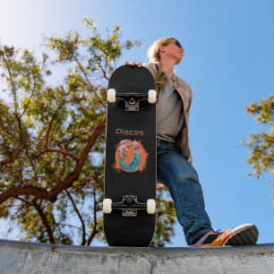 Fische-Zodiac-Horoskop Wasser Astrologie Zeichen  Skateboard