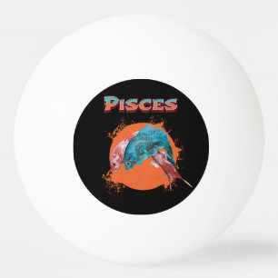 Fische-Zodiac-Horoskop Wasser Astrologie Zeichen  Tischtennisball