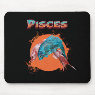 Fische Zodiac Horoskop Wasserastrologie Zeichen Mousepad