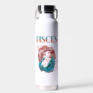 Fische Zodiac Horoskop Wasserastrologie Zeichen Trinkflasche