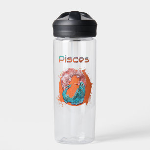 Fische Zodiac Horoskop Wasserastrologie Zeichen Trinkflasche
