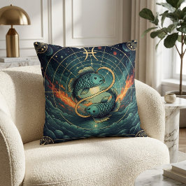 Fische Zodiac Sternenbild Kissen