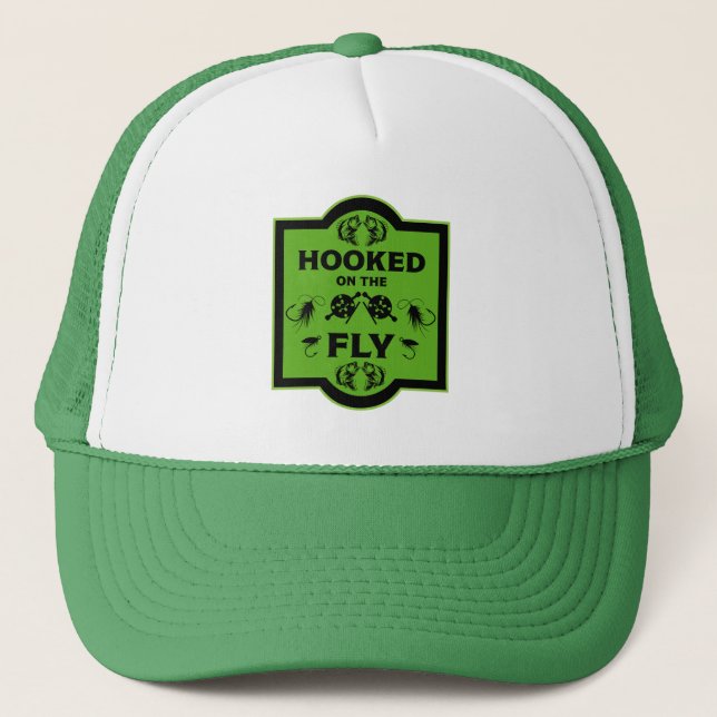 Fischen Alaska Truckerkappe (Vorderseite)