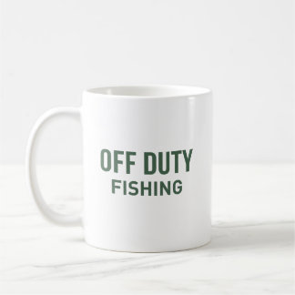 Fischen außer Dienst – Entspannter Outdoor-Lebenss Kaffeetasse