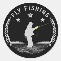 Fischen Brauner Forellenfischer