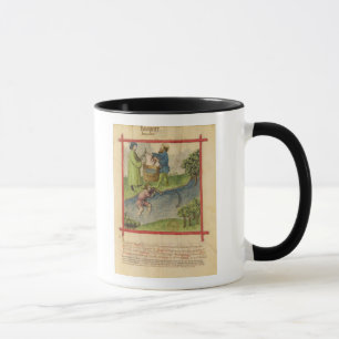 Fischen f.82 Frau-Lat 9333 für Aale, von 'Tacuinum Tasse