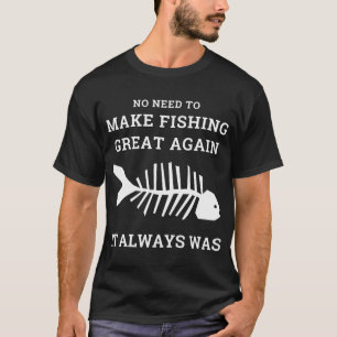 Fischen gegangen T-Shirt