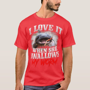 Fischen Ich Liebe es, wenn sie meine T-Shirt