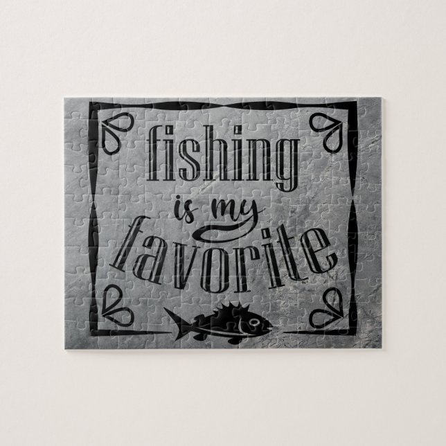 Fischen ist mein Lieblingsziffer (Horizontal)