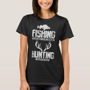 Fischen Jagen T-Shirt
