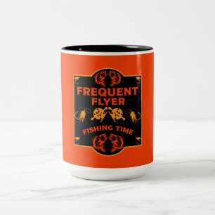 Fischen Kanada Zweifarbige Tasse