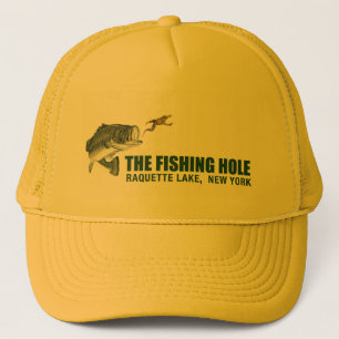 Fischen-Loch-Kappe Truckerkappe