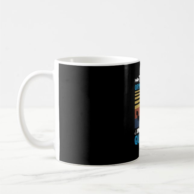 Fischen oder nicht fischen kaffeetasse (Links)
