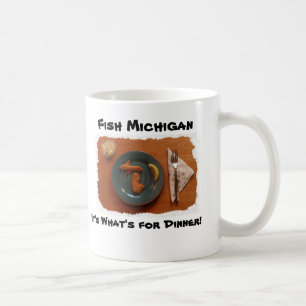 Fischen Sie Michigan, es ist, was… ist Kaffeetasse