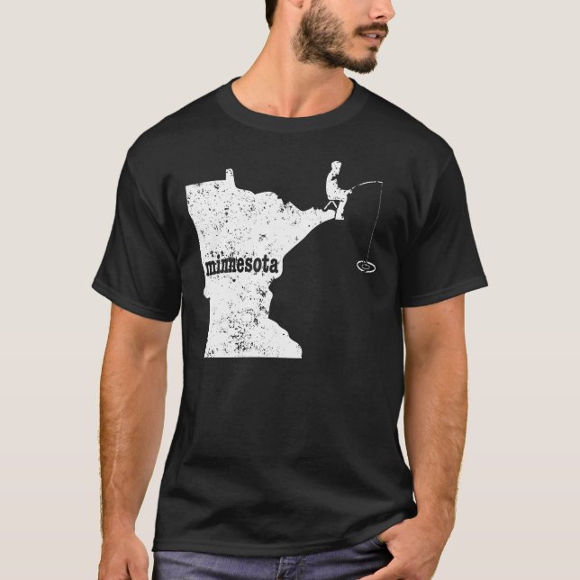 Fischen-Spaß T-Shirt (Vorderseite)