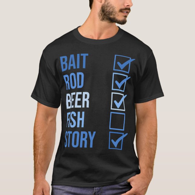 Fischen T-Shirt (Vorderseite)