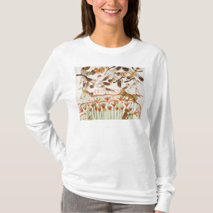 Fischen und Vogeljagd in den Sümpfen T-Shirt