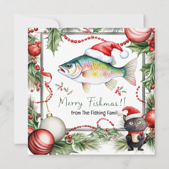 Fischen Weihnachten Weihnachten (Vorderseite)
