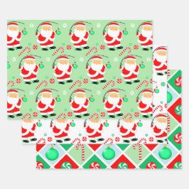 Fischen Weihnachtsgeschenk Wrapping Paper Geschenkpapier Set