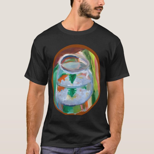 Fischende Fischer T-Shirt (Vorderseite)
