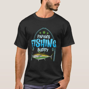Fischender Opa's Angelkollege Fisch Fischer Jungen T-Shirt