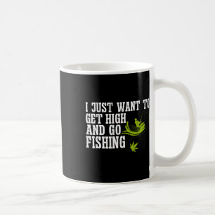 Fischender Unkraut Fischer Angler 1 Kaffeetasse