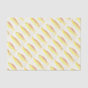 Fischentwurf Seidenpapier