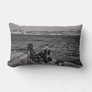 Fischer am Bosporus in Istanbul Lendenkissen