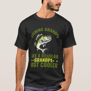Fischer  Angeln Opa Einfach Kühler Fischer T-Shirt