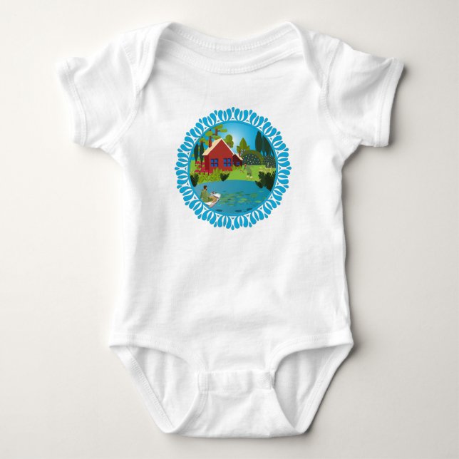 Fischer Baby Strampler (Vorderseite)